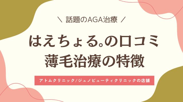 はえちょる 口コミ