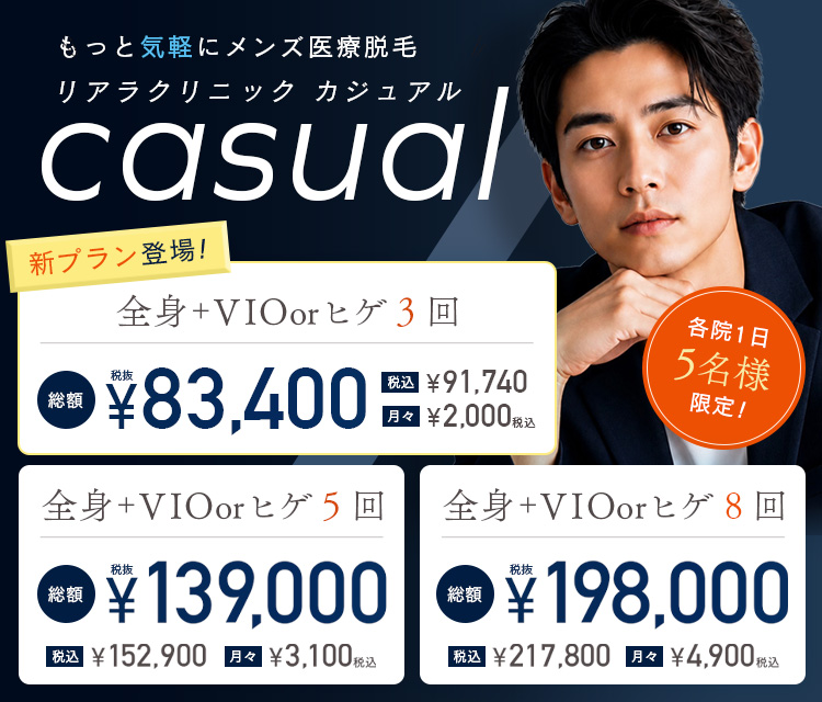 カジュアル（メンズ）